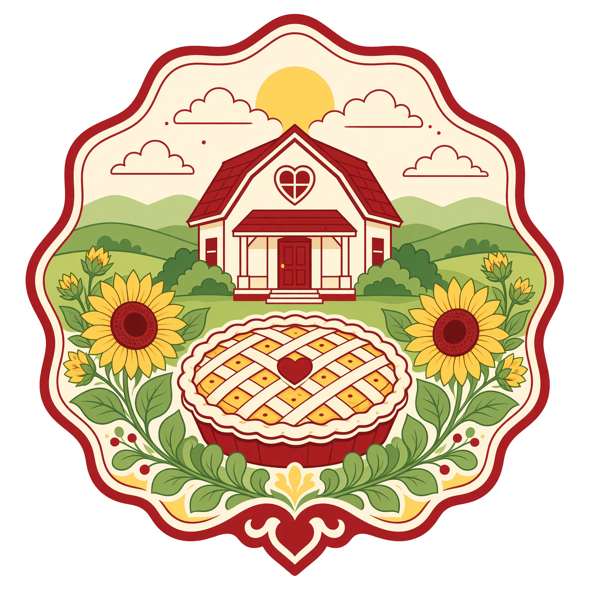 Small Town Romance print artwork